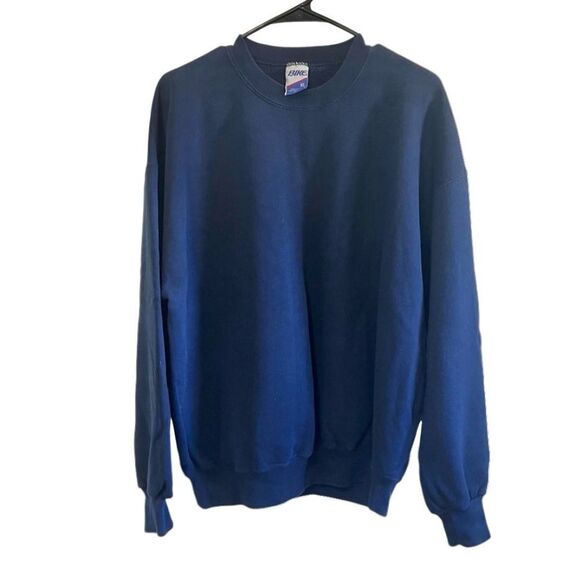 5/$25 Men’s Vintage Navy Blue Sweats - Picture 1 of 11